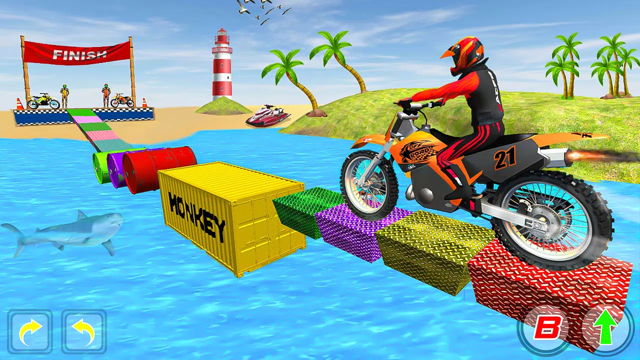 Bike Game 3D: Motocross Skills应用截图