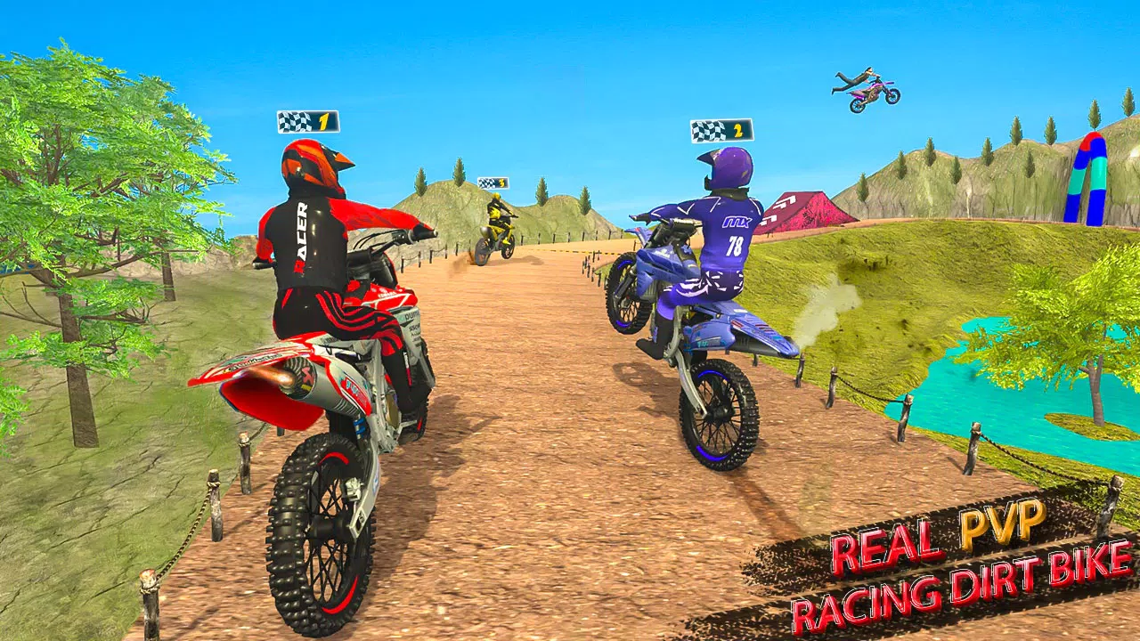 Bike Game 3D: Motocross Skills应用截图