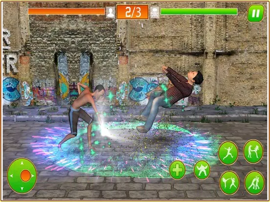 Tangkapan skrin Mayhem Young Fighter iPad 