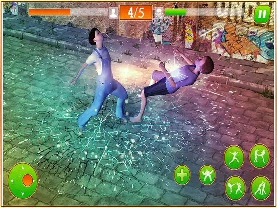 Tangkapan skrin Mayhem Young Fighter iPad 