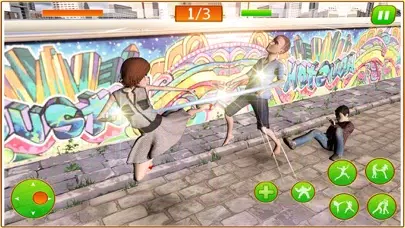 Tangkapan skrin Mayhem Young Fighter