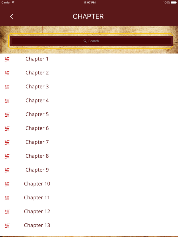 Bhagavad Gita Saar Hindi iPad Screenshots