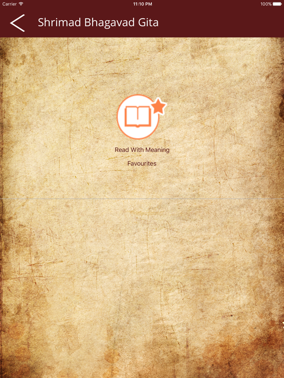 Bhagavad Gita Saar Hindi iPad Screenshots