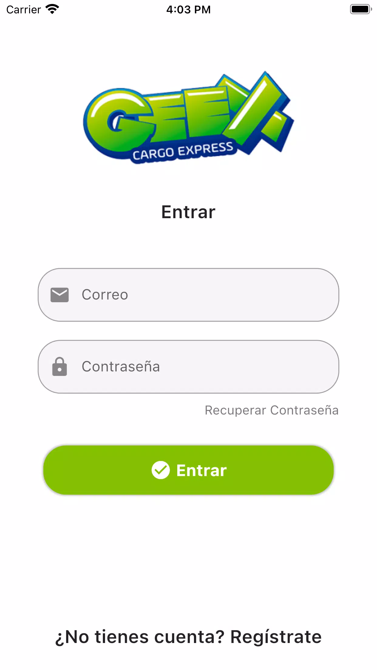 Geex Cargo Express स्क्रीनशॉट