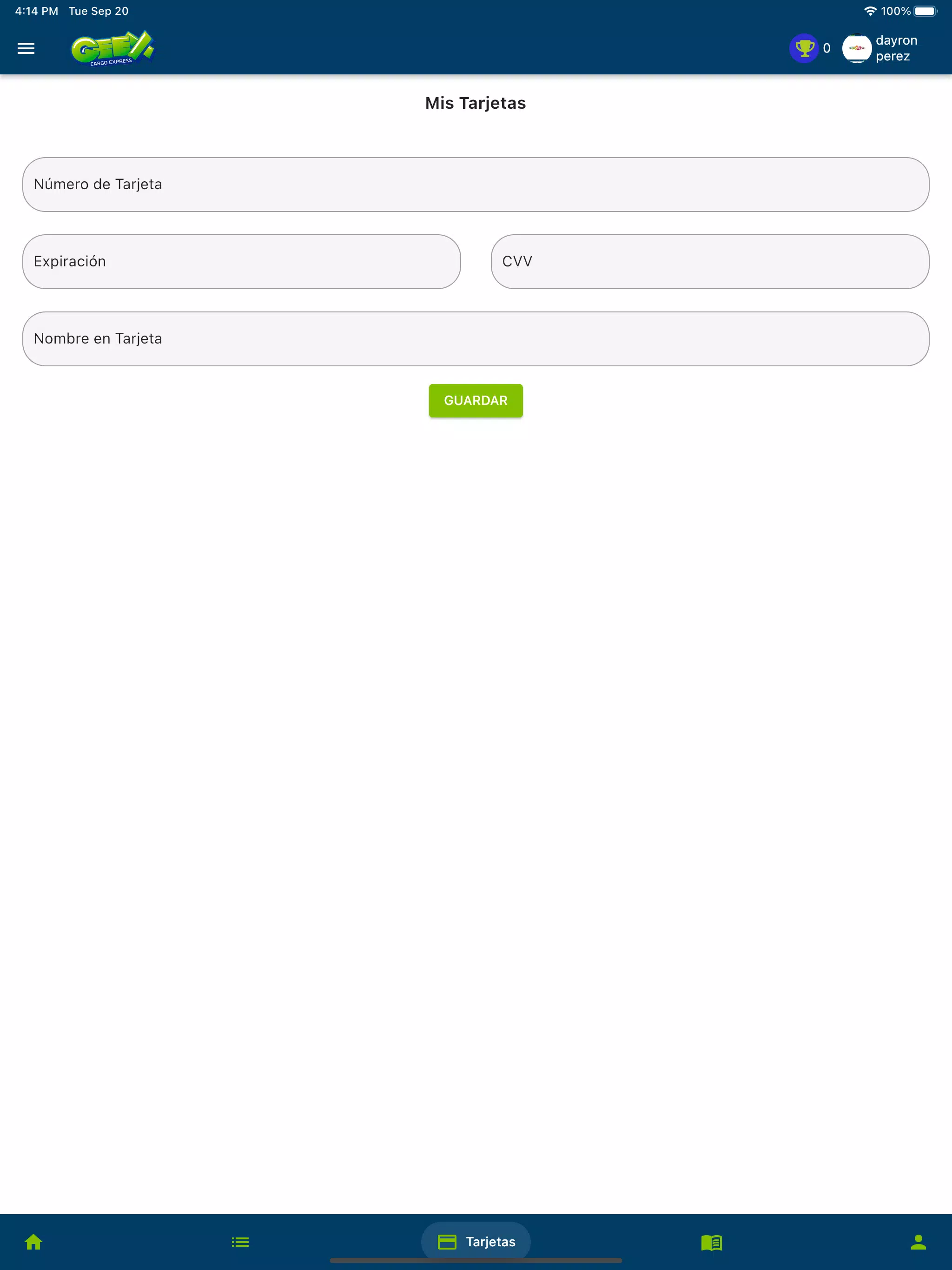 Geex Cargo Express स्क्रीनशॉट
