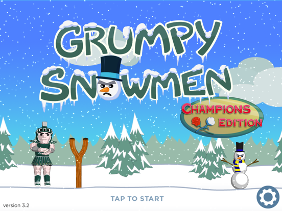تصاویر Grumpy Snowmen iPad 