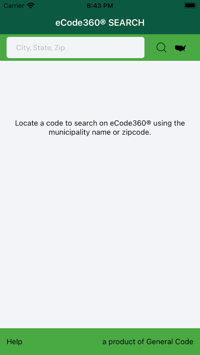 eCode Search Screenshots