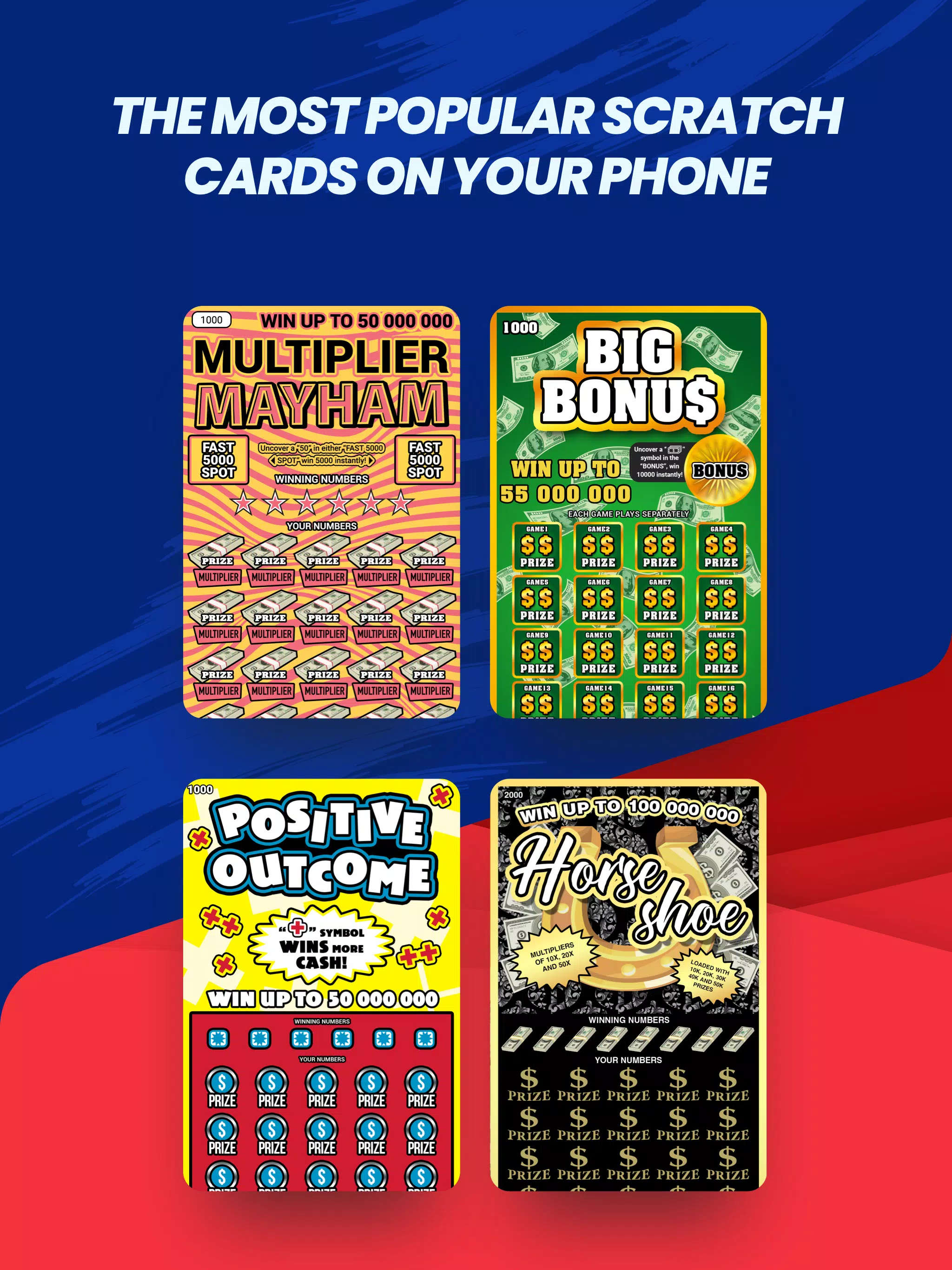 Kaparós Lottery Scratch Cards Screenshots
