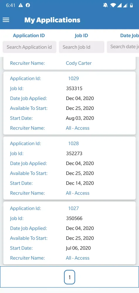 Genie Healthcare Jobs Screenshots