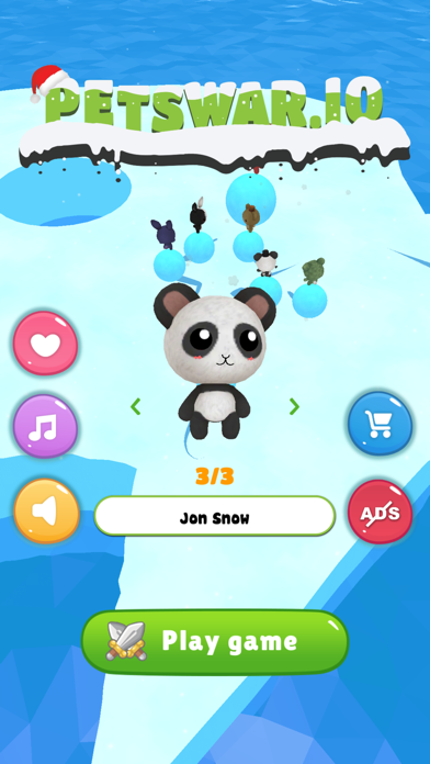 Petwar.io - Snowball war应用截图