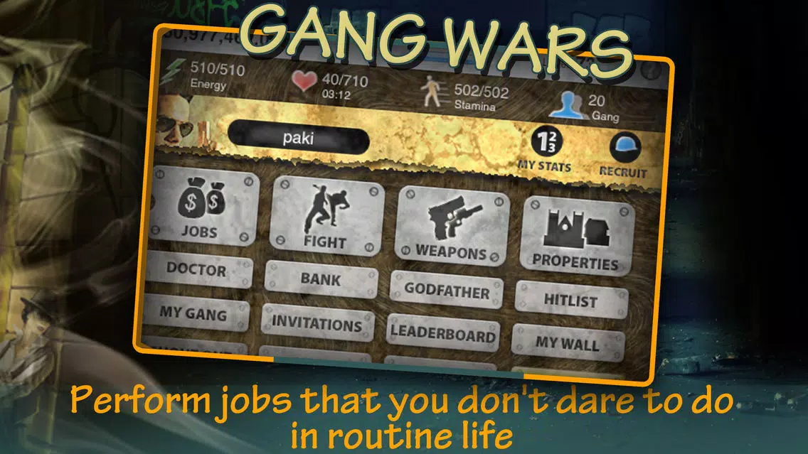 Capturas de pantalla de GangWars -Crime Story behind Downtown Empire