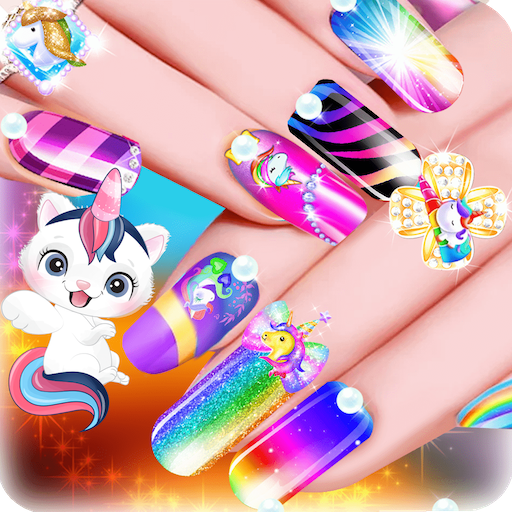 Unicorn Acrylic Nails Makeover Unicorn Acrylic Nails Makeover