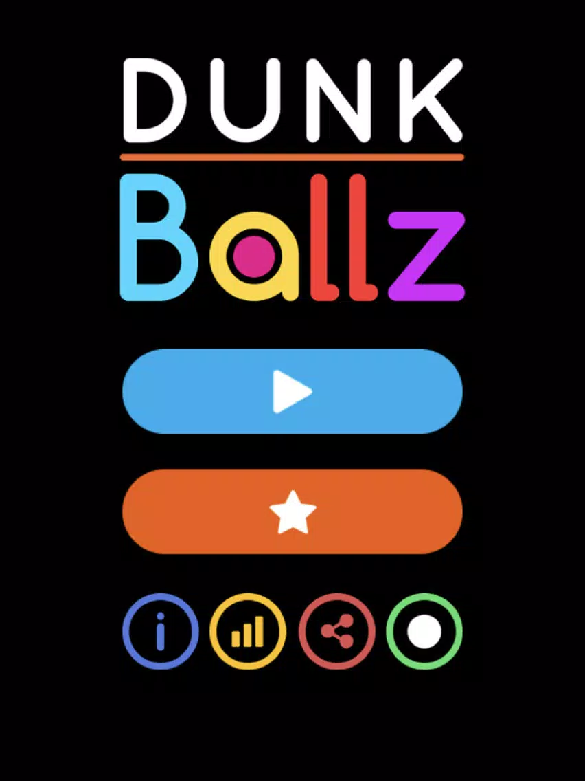 Tangkapan skrin Dunk Ballz iPad 