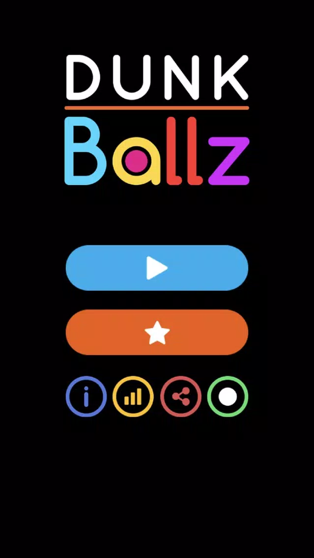 Tangkapan skrin Dunk Ballz