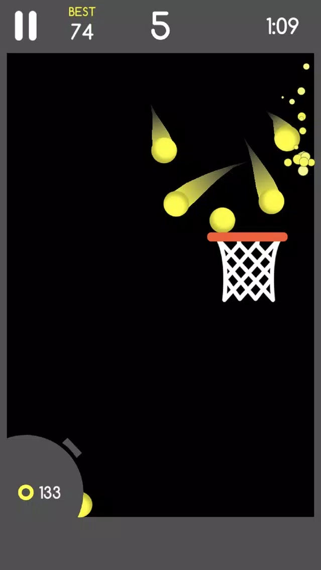 Tangkapan skrin Dunk Ballz