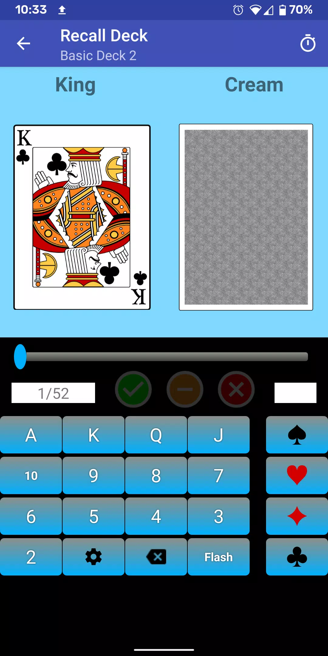 MPC - Memorize Playing Cards Screenshots