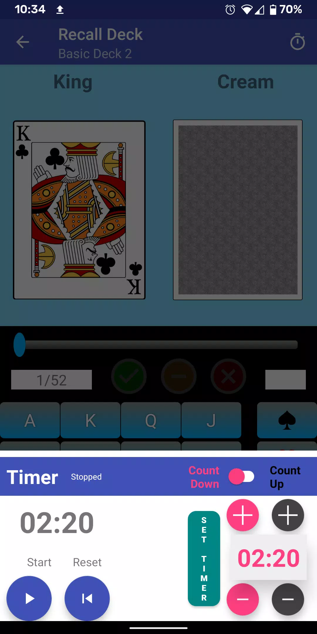 MPC - Memorize Playing Cards Screenshots