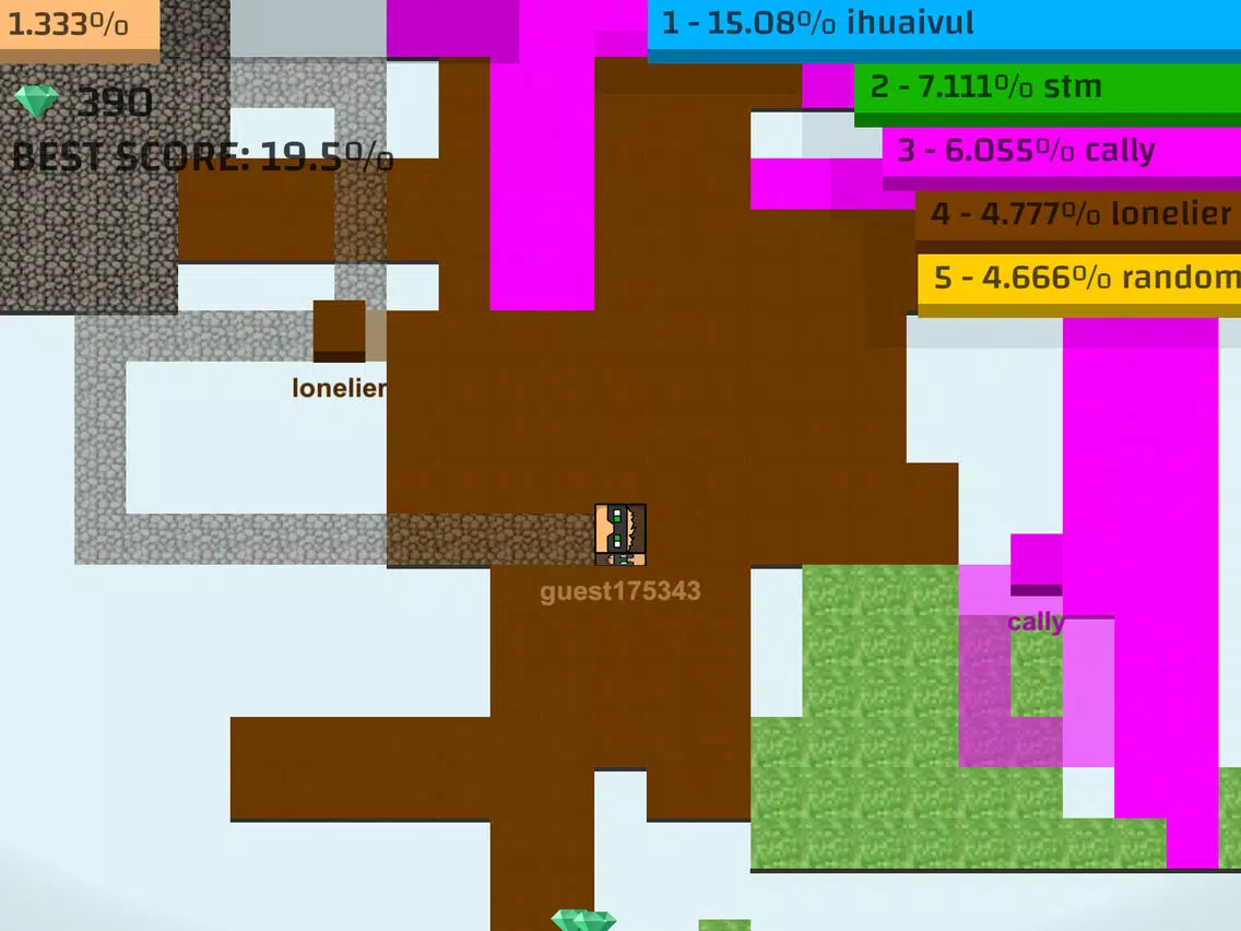 Geometry.IO : Color Paper Rolling Flip iPad Screenshots