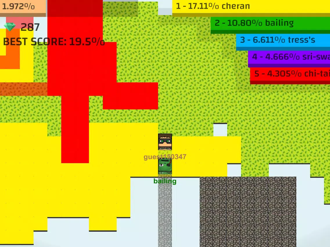 Geometry.IO : Color Paper Rolling Flip iPad Screenshots