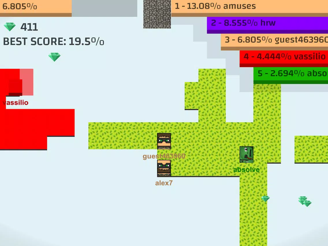 Geometry.IO : Color Paper Rolling Flip iPad Screenshots