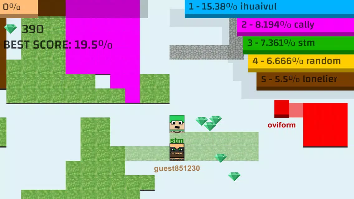 Geometry.IO : Color Paper Rolling Flip Screenshots