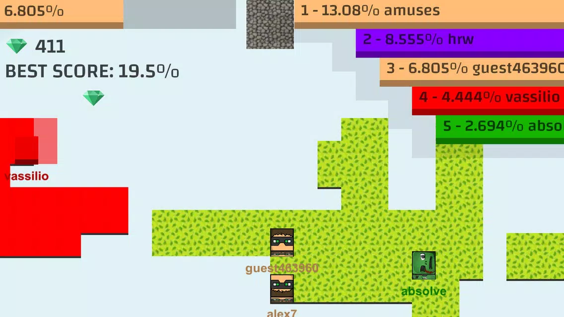 Geometry.IO : Color Paper Rolling Flip Screenshots