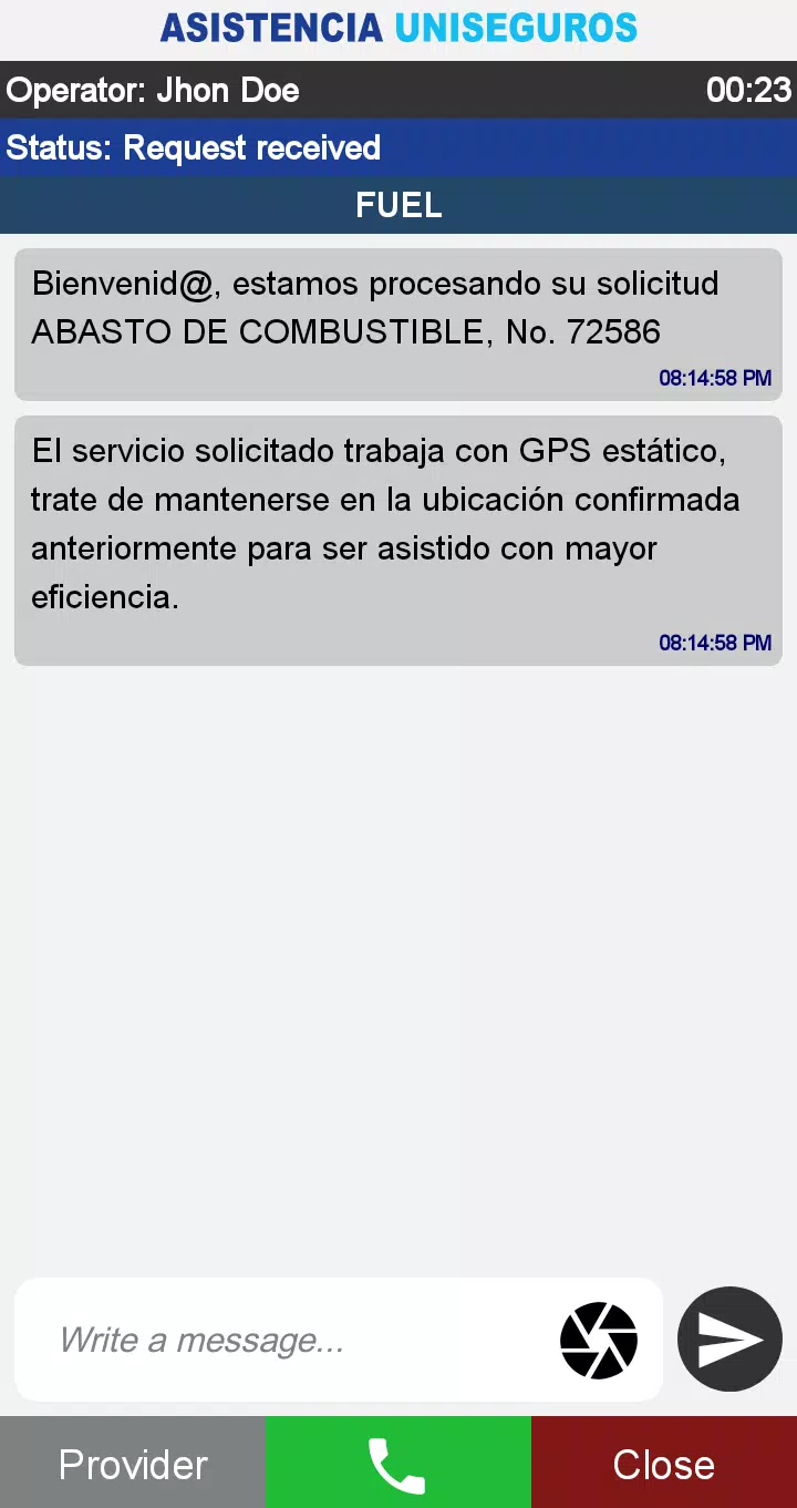 Assistance Uniseguros Screenshots