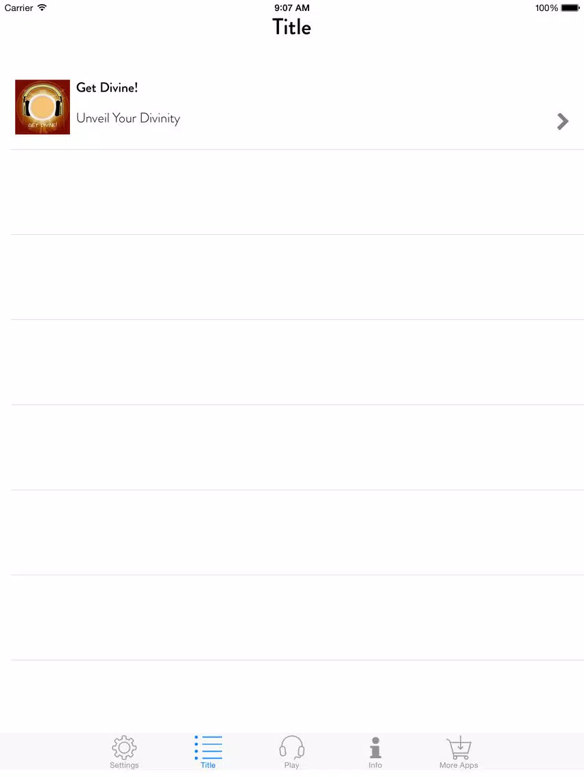 Get Divine! Unveil Your Divinity by Hypnosis iPad Screenshots