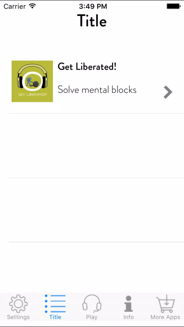 Get Liberated! Overcoming Mental Blocks by Hypnosis應用截圖