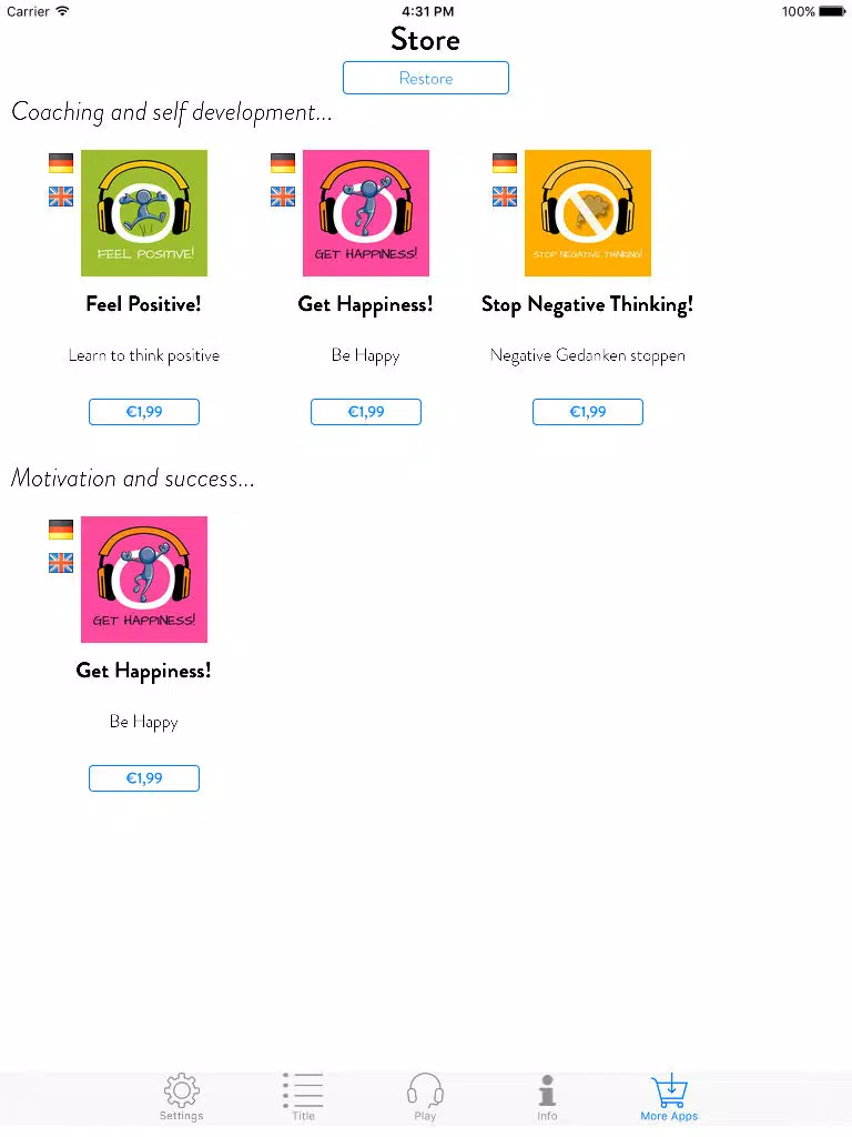 Get Released! Learning to Let Go by Hypnosis iPad स्क्रीनशॉट