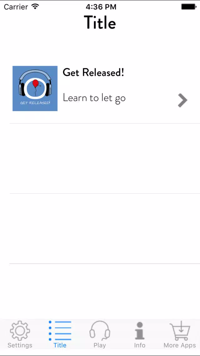 Get Released! Learning to Let Go by Hypnosis स्क्रीनशॉट