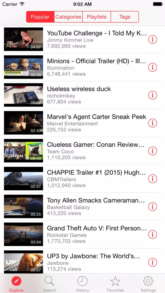 Tube Plus Plus - Tube Player and Playlist Manager Screenshots