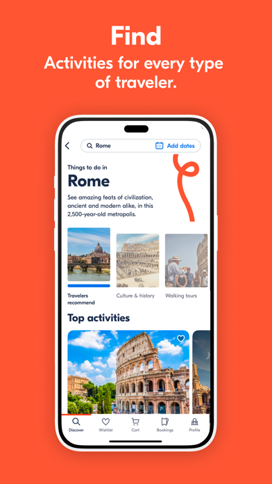 GetYourGuide: Travel & Tickets Screenshots