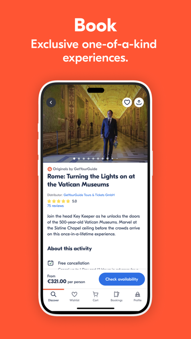 GetYourGuide: Travel & Tickets Screenshots
