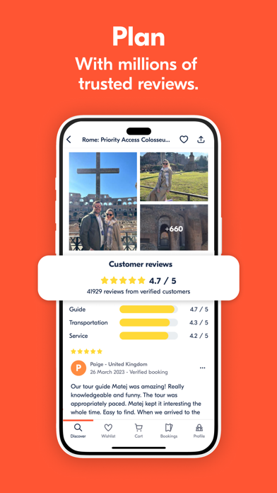 GetYourGuide: Travel & Tickets Screenshots