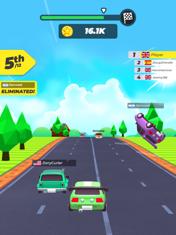 Zrzuty ekranu roadcrash.io iPad 