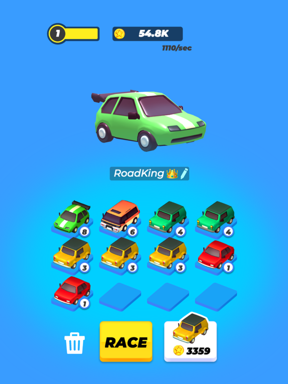 Zrzuty ekranu roadcrash.io iPad 
