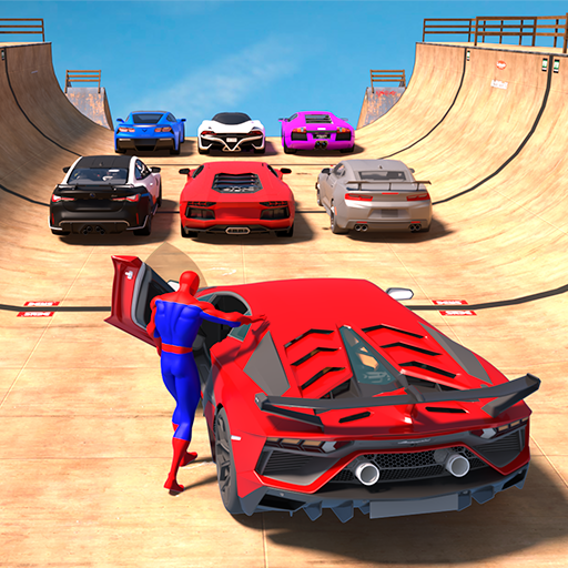 Superhero Car: Mega Ramp Games Superhero Car: Mega Ramp Games