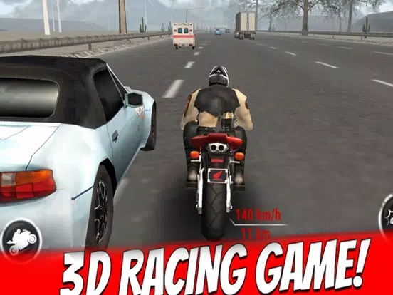Tangkapan layar Highway Traffic Rider - Fast Motor iPad 