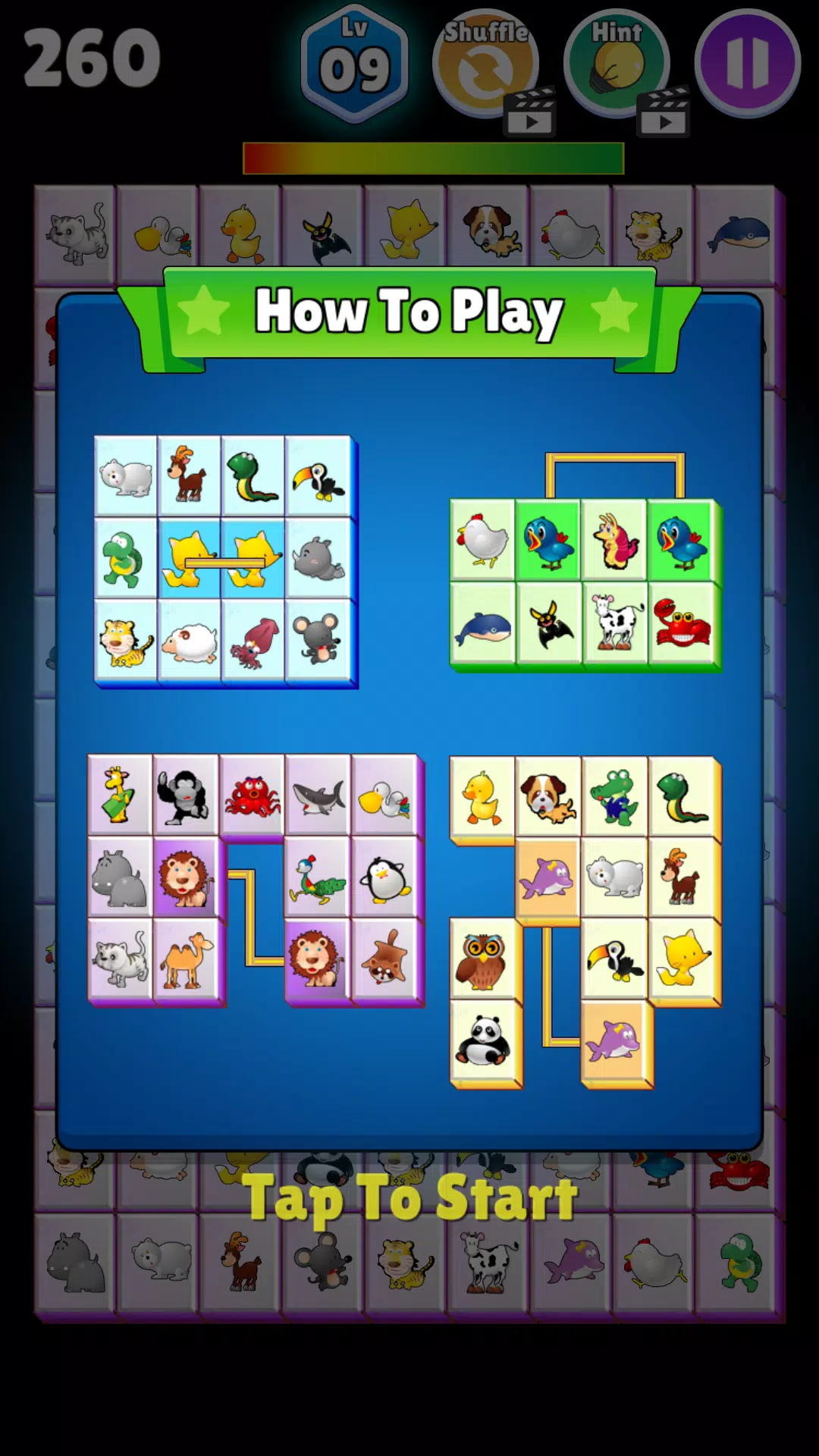 Onet Connect Animals Screenshots
