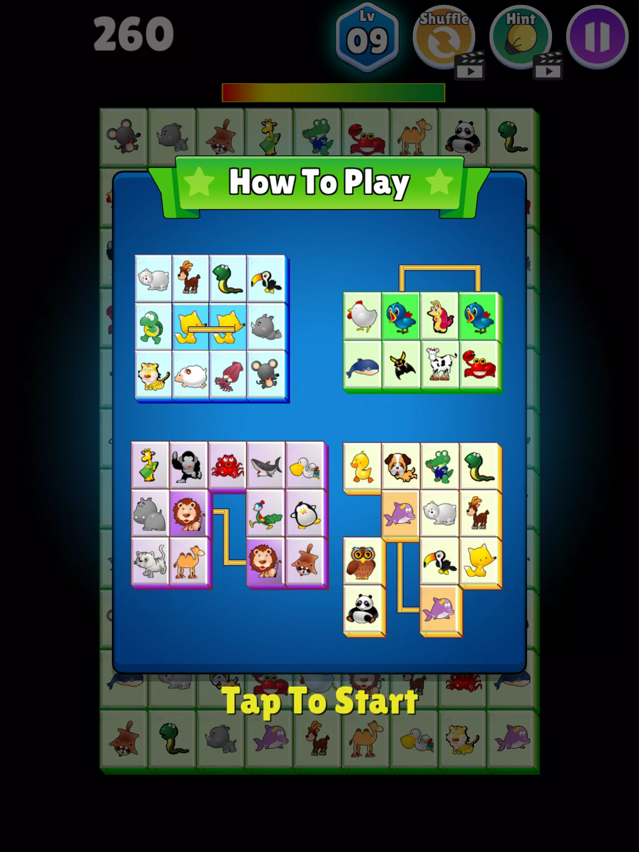 Onet Connect Animals Screenshots