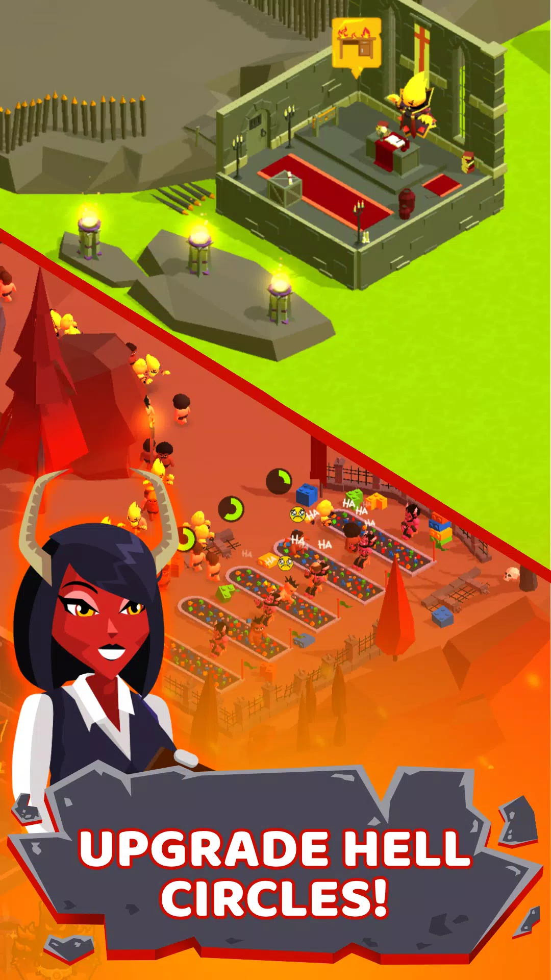 Hell: Idle Evil Tycoon Sim Screenshots