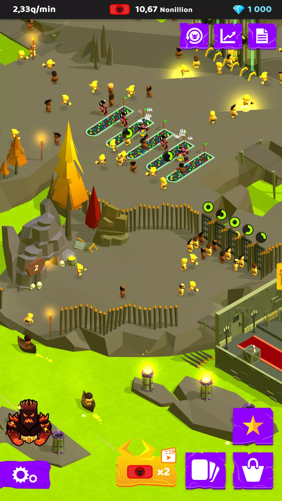Hell: Idle Evil Tycoon Sim Screenshots