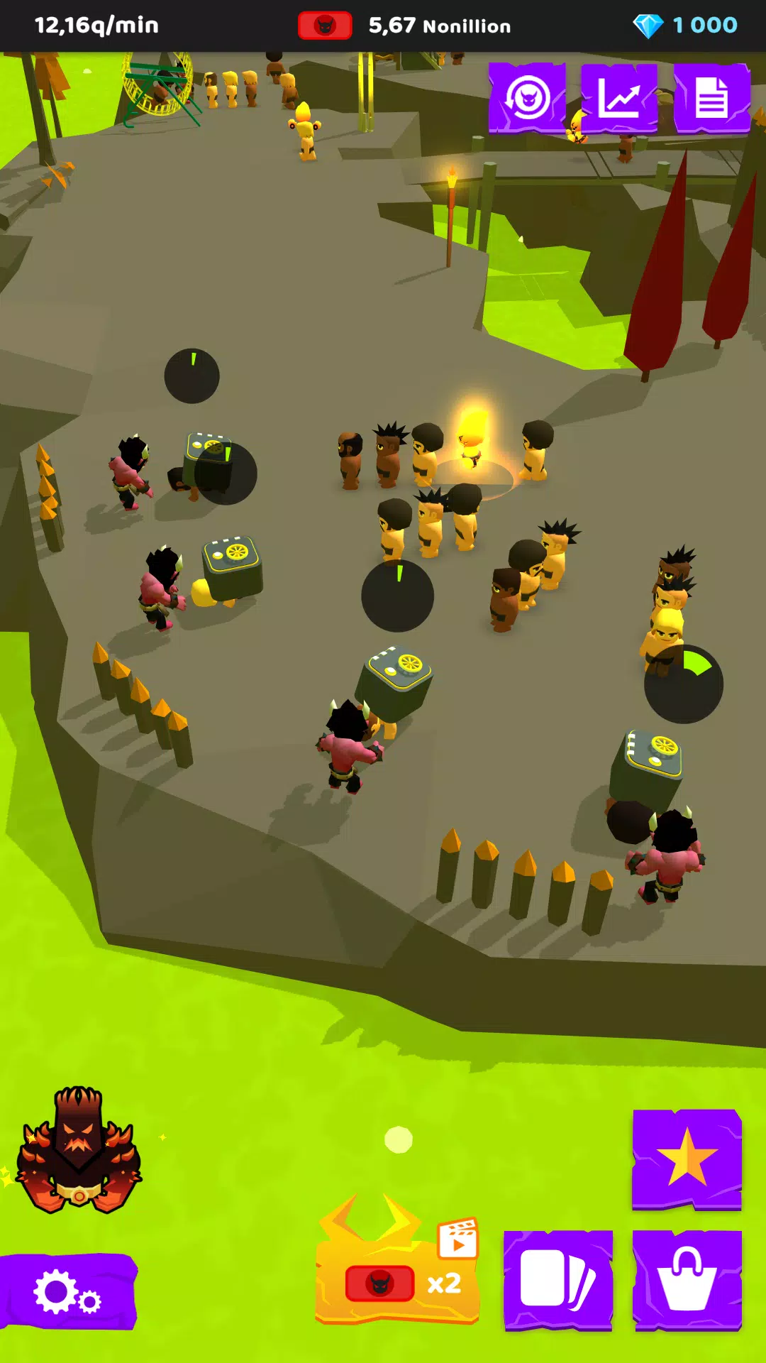 Hell: Idle Evil Tycoon Sim Screenshots