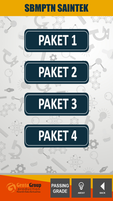 Simulasi SBMPTN SAINTEK Screenshots