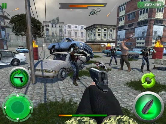 Ảnh chụp màn hình của Crazy Zombie Sniper Shooting War iPad 