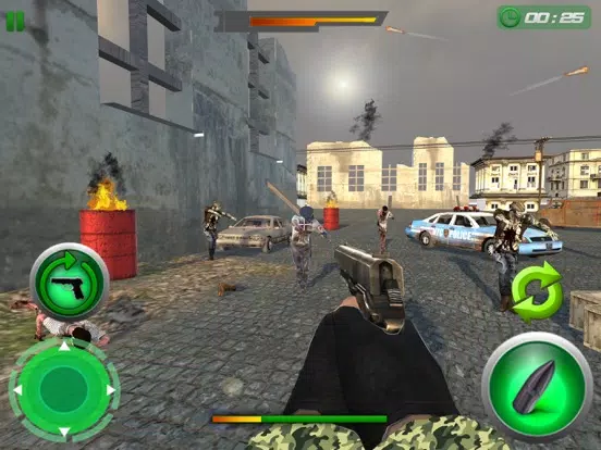 Ảnh chụp màn hình của Crazy Zombie Sniper Shooting War iPad 