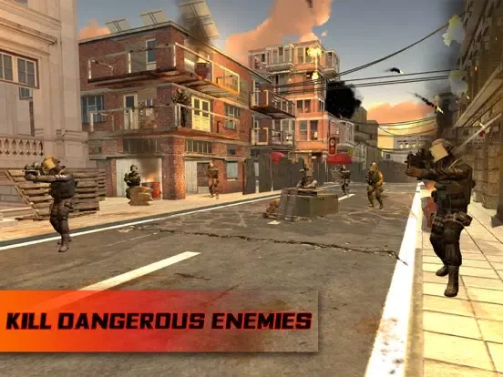 Commander Shooter Elite Force War Game iPad  स्क्रीनशॉट