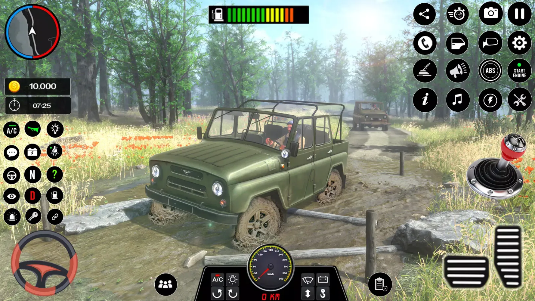 American Jeep Driving Games 3D Screenshots