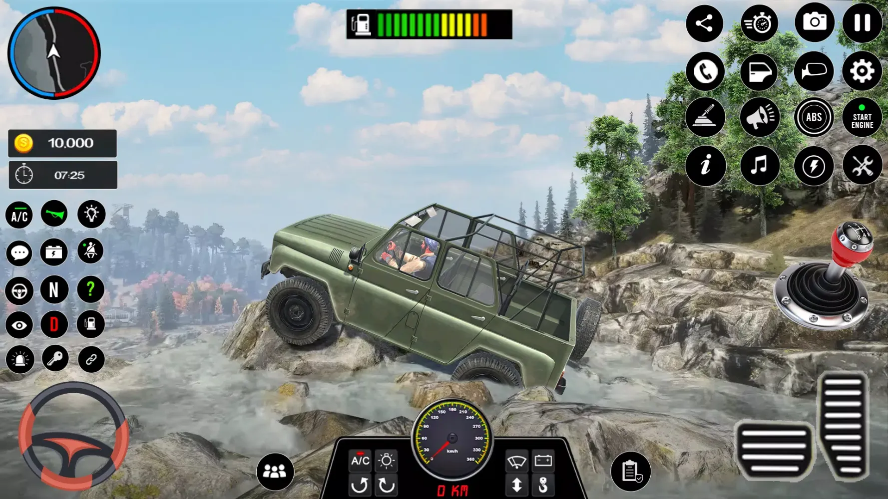 American Jeep Driving Games 3D Screenshots